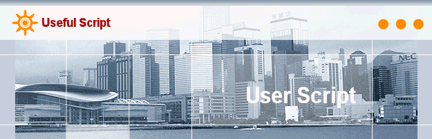 User Script
