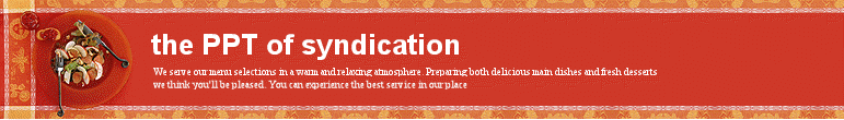 the PPT of syndication