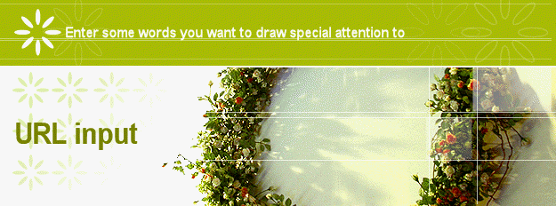 URL input