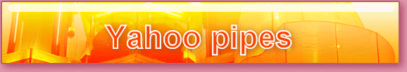 Yahoo pipes