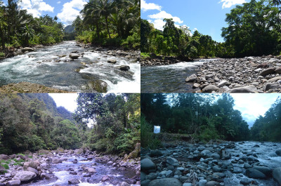 Layawan River of Mt. Malindang in Mindanao Island